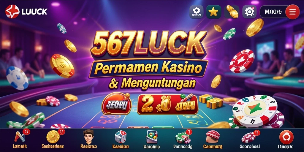 Tampilan gameplay menarik dari 567LUCK yang menonjol.