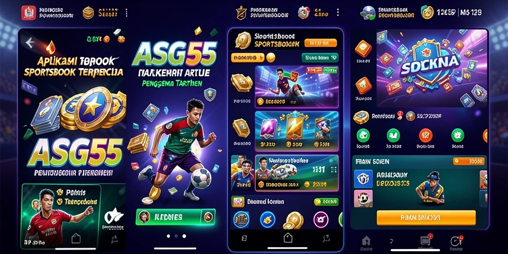 Tampilan gameplay ASG55 yang menarik dan interaktif di aplikasi Sportsbook.