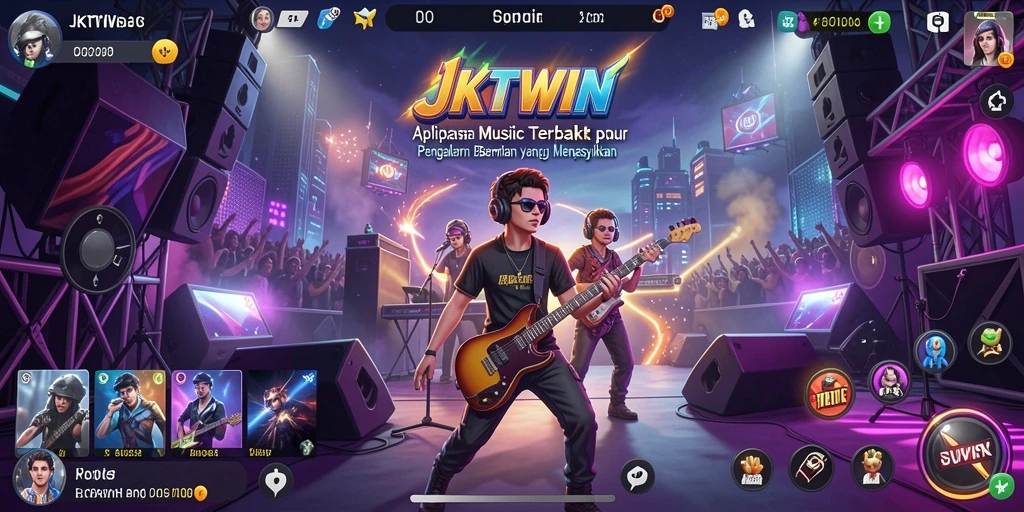 Tangkapan layar dari gameplay seru JKTWIN dengan teman-teman.