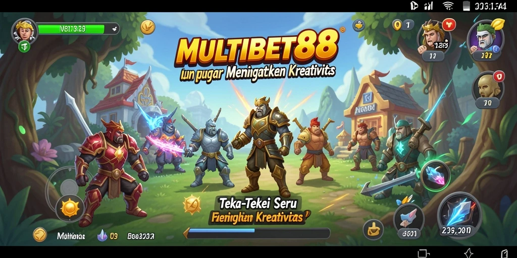 Tampilan gameplay <strong>MULTIBET88</strong> dengan berbagai puzzle menarik.