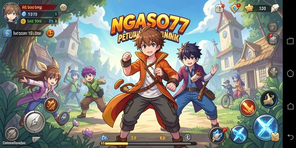 Gameplay menakjubkan dengan karakter Anime ikonik.