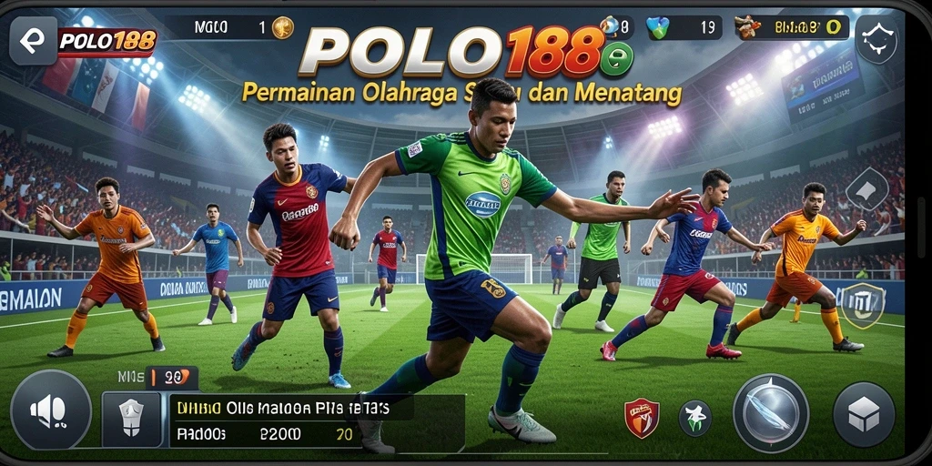 Tampilan gameplay seru POLO188 yang menggugah semangat olahraga.