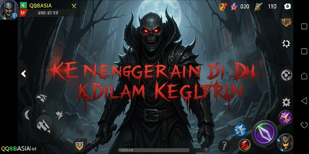 Gameplay menegangkan di dunia kegelapan yang mencekam.