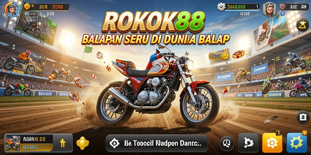 Tampilan gameplay ROKOK88 yang dinamis dan menegangkan.