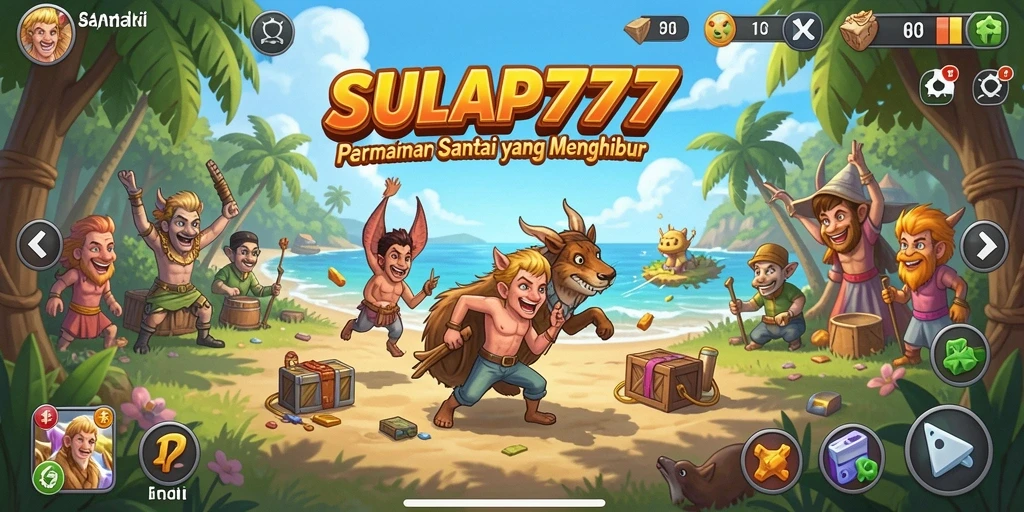 Screenshot dari gameplay SULAP777 yang menarik dan penuh warna.